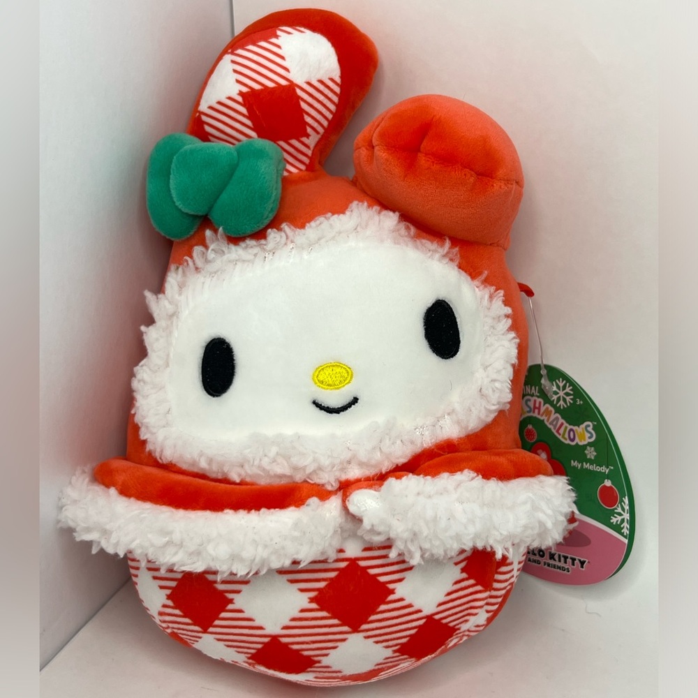 Sanrio My Melody Holiday Christmas Squishmallow Hello Kitty & Friends